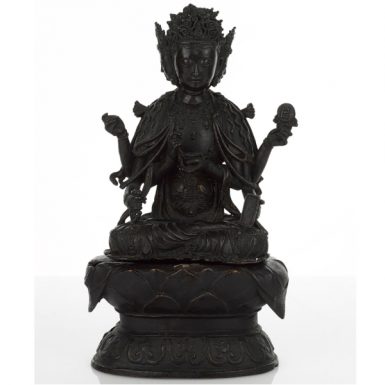 Chinese Bronze Buddha, Ming Period