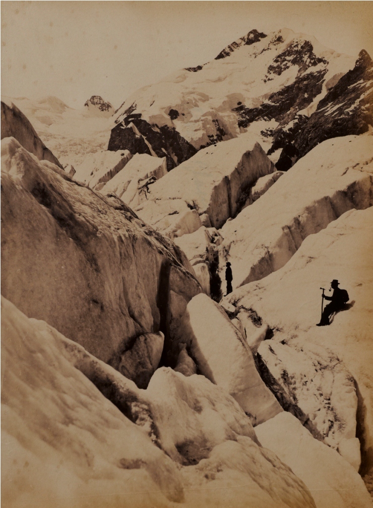 Climbers in French Alps c. 1880 - Shapiro Auctioneers